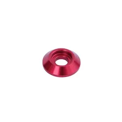 Motamec M5 Load Spreading Cone Washer - 5mm Socket Cap Bolt Support Red Alloy