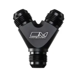 Motamec AN -12 AN12 x AN -12 AN12 x AN -12 AN12 Y Adapter 3 Aluminium Fitting Black