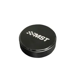 MST Knurled Alloy Fuel Tank Cap - Anodized Black