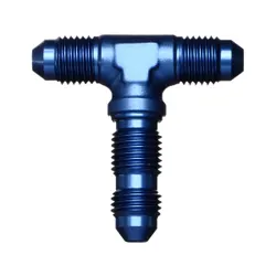 Motamec AN JIC -4 AN4 Flare Union Bulkhead Tee T-Piece Alloy Fitting Adapter
