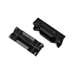 Motamec Vice Jaws for Hose End Assembly Nylon Plastic Fiber Blue Magnetic AN Black