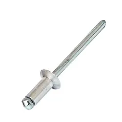 Countersunk Rivets 4.8 x 12mm Aluminium x 100 pack