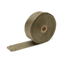 DEI Titanium Exhaust Manifold Heat Wrap 2" x 50 ft Roll