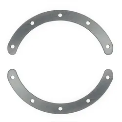 Atlas Axle Diff Back Cover Half Moon Clamps Plates - Alloy