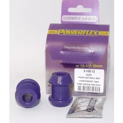 Powerflex Polyurethane Bush For Audi Cabriolet Front Outer Roll Bar Mount Lower 16mm