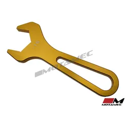 Motamec AN -16 AN16 JIC Aluminium Alloy Spanner Wrench Open End Gold
