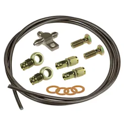 Axle Brake Line Kit AP Racing CP2382/3 Caliper -3 JIC Aeroquip Pipe Hose Fittings