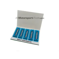 Racetech Motorsport Temperature Test Strip Sticker 37-65c Pack of 10