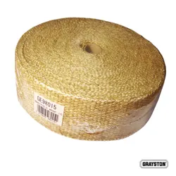 Exhaust Manifold Wrap Heat Resistant Asbestos Free 1260 Degrees 15 meters