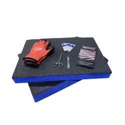 Motamec Shadow Foam Tool Insert Kit-Flight Case 530mmx380mm x 70/50mm BLUE