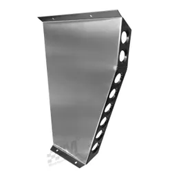Escort Mk2 Alloy Dash Center Console Instrument Panel Standard Tunnel