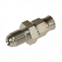 Motamec -3 AN Female 3/8 UNF Male Straight Stainless Steel Brake Fitting