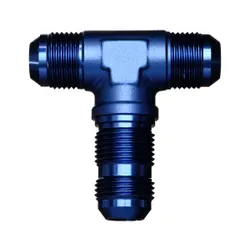 Motamec AN JIC -12 AN12 Flare Union Bulkhead Tee T-Piece Alloy Fitting Adapter