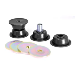 Powerflex Polyurethane Bush BLACK For Renault Clio II (inc 172 & 182) Rear Shock Upper Mount