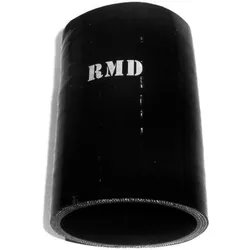 RMD Straight Silicone Hump Hose Pipe 70mm Diameter Car Coolant Radiator BLACK