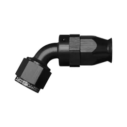 Motamec AN JIC -8 AN8 60 Degree Swivel Teflon PTFE Hose Fitting End Alloy Fuel Oil Black