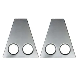 Escort Mk1 Mk2 4 Link Box Top Gussets Plates - Pair