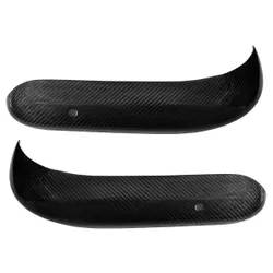 Escort Mk1 Full Carbon Fibre Front Quarter Bumpers PAIR Carbonfibre Bumper
