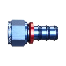 Motamec -12 AN12 Straight Push On Hose End Alloy Oil Fitting