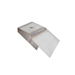 Motamec Universal Exhaust Weld On Mounting Bracket Angled 45 Deg Stainless Steel