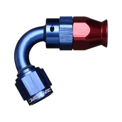 Motamec AN JIC -6 AN6 120 Degree Swivel Teflon PTFE Hose Fitting End Alloy Fuel Oil