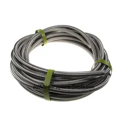 Motamec AN -4 AN4 JIC Stainless Steel Braided Hose Fuel Oil Coolant 1m Metre