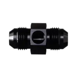 Motamec AN JIC -8 AN8 Male To Male with 1/8" NPT Port Fitting Alloy Adapter Black