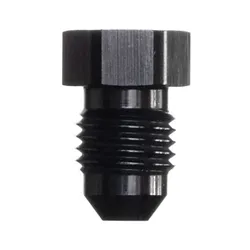 Motamec AN JIC -4 AN4 Flare End Plug Blanking Plug Fitting Alloy Adapter Black