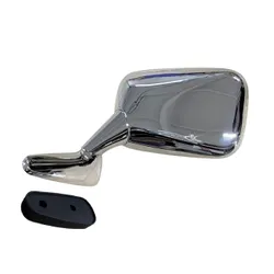 MST Chrome Door Wing Mirror & Mounting Base for Escort Mk1 - Left Hand Side