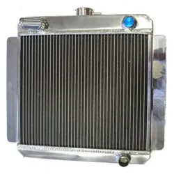 Ford Escort MK1 & MK2 Aluminium Alloy Radiator - 90 Angled Top Hose Fitting / RS2000 Pinto