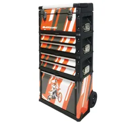 Motamec Modular Tool Box Trolley Mobile Cart Cabinet Chest KTM Motocross MX C41H