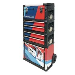 Motamec Modular Tool Box Trolley Mobile Cart Cabinet Chest BMW M3 DTM C41H